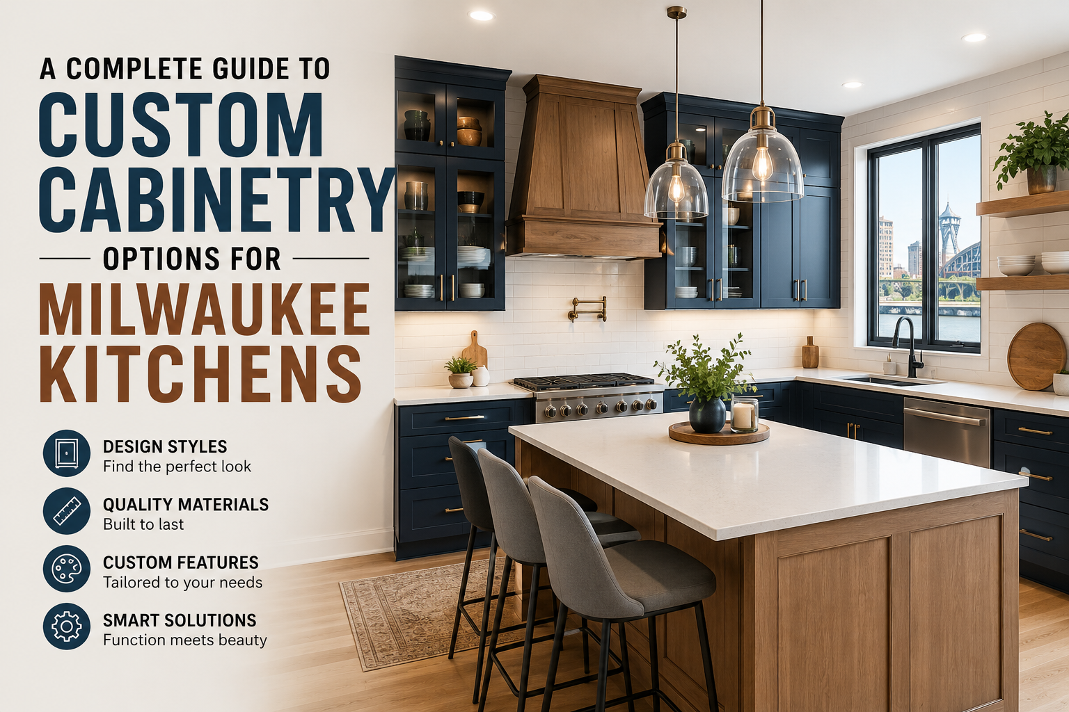 A Complete Guide to Custom Cabinetry Options for Milwaukee Kitchens
